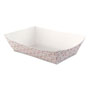 Boardwalk Paper Food Baskets, 2.5lb Capacity, Red/White, 500/Carton