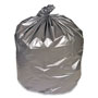 Coastwide Professional™ Linear Low-Density Can Liners, 45 gal, 1.7 mil, 39" x 47", Silver, 50/Carton
