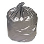 Coastwide Professional™ Linear Low-Density Can Liners, 60 gal, 1.7 mil, 39" x 57", Silver, 50/Carton