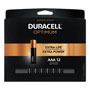 Duracell Optimum Alkaline AAA Batteries, 12/Pack