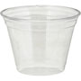 Dixie Clear Plastic PETE Cups, Cold, 9oz, Squat, 50/Sleeve, 20 Sleeves/Carton
