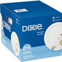Dixie Pathways 9" Medium-weight Paper Plates by GP Pro, 8.50" Diameter Plate, Paper, White, 300 Piece(s)/Box