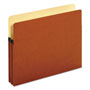 Pendaflex Standard Expanding File Pockets, 1.75" Expansion, Letter Size, Red Fiber, 25/Box