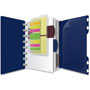 Ampad Versa Crossover Notebook, Wide Ruled, 6" x 9", Navy Blue