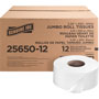 Genuine Joe Bath Tissue Roll, 2-Ply, 650', 12/CT, White