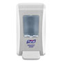 Purell FMX-20 Soap Push-Style Dispenser, 2,000 mL, 6.5 x 4.65 x 11.86, White/Chrome, 6/Carton