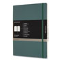 Moleskine Professional Notebook, Soft Cover, 1 Subject, Narrow Rule, Forest Green Cover, 9.75 x 7.5, 192 Sheets