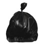 Heritage Bag High-Density Waste Can Liners, 45 gal, 22 microns, 48" x 40", Black, 150/Carton