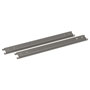 Hon Double Cross Rails for 42" Wide Lateral Files, Gray