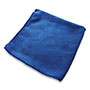 Impact Lightweight Microfiber Cloths, 16 x 16, Blue, 240/Carton