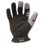Ironclad Workforce Glove, Large, Gray/Black, Pair