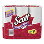 Scott® Choose-a-Size Mega Roll, White, 102/Roll, 6 Rolls/Pack, 4 Packs/Carton