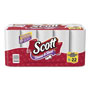 Scott® Choose-A-Sheet Mega Roll Paper Towels, 1-Ply, White, 102/Roll, 30 Rolls Carton