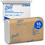 Scott® Multi-Fold Towels, Absorbency Pockets, 9 1/5 x 9 2/5, 250/Pack, 16 Packs/Carton