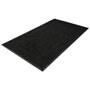 Millennium Mat Company Platinum Series Indoor Wiper Mat, Nylon/Polypropylene, 48 x 72, Black