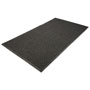 Millennium Mat Company EcoGuard Indoor/Outdoor Wiper Mat, Rubber, 48 x 72, Charcoal