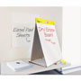 Post-it® Self-Stick Pad Plus Tabletop Easel Pad with Dry Erase Board, Unruled, 20 White 20 x 23 Sheets