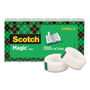 Scotch™ Magic Tape Refill, 1" Core, 0.75" x 22.2 yds, Clear, 6/Pack
