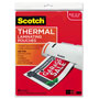 Scotch™ Laminating Pouches, 3 mil, 9" x 11.5", Gloss Clear, 20/Pack