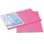 Pacon Construction Paper, Sulphite, 12 x 18, Hot Pink, 50 Sheets