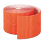 Pacon Bordette Decorative Border, 2 1/4" x 50' Roll, Orange