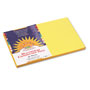 Pacon Construction Paper, 58lb, 12 x 18, Yellow, 50/Pack