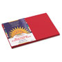 Pacon Construction Paper, 58lb, 12 x 18, Holiday Red, 50/Pack