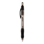 Papermate® Profile Retractable Ballpoint Pen Value Pack, 1.4mm, Black Ink, Smoke Barrel, 36/Box