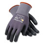 MaxiFlex® Endurance Seamless Knit Nylon Gloves, Large (Size 9), Gray/Black, 12 Pairs