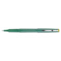 Pilot Razor Point Stick Porous Point Marker Pen, 0.3mm, Green Ink/Barrel, Dozen