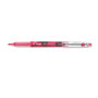 Pilot Precise P-700 Stick Gel Pen, Fine 0.7mm, Red Ink/Barrel, Dozen