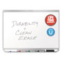 Quartet® Prestige 2 DuraMax Magnetic Porcelain Whiteboard, 72 x 48, Silver Frame
