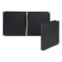 Samsill Classic Collection Ring Binder, 3 Rings, 1" Capacity, 11 x 8.5, Black