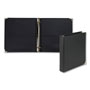 Samsill Classic Collection Ring Binder, 3 Rings, 1.5" Capacity, 11 x 8.5, Black