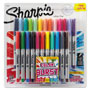 Sharpie® Ultra Fine Tip Permanent Marker, Extra-Fine Needle Tip, Assorted Color Burst & Classic Colors, 24/Pack