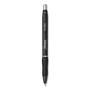 Sharpie® S-Gel Retractable Gel Pen, Bold 1 mm, Black Ink, Black Barrel, Dozen