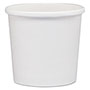 Dart Flexstyle Dbl Poly Paper Containers, WH, 12 oz, 3 3/5", 25/Bag, 20 Bags/Carton