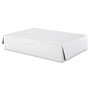 SCT Tuck-Top Bakery Boxes, 19w x 14d x 4h, White, 50/Carton