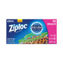Ziploc® Seal Top Snack Bags, 10 oz, 6.5" x 3.25", Clear, 90/Box, 12 Boxes/Carton