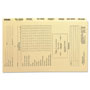 Smead Pressboard Mortgage Folder Dividers, Pre-Printed, Legal Size, Manila, 8/Set, 12 Sets/Box