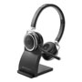 Spracht ZuM BT Prestige Headset with USB Dongle, Binaural, Over-the-Head, Black