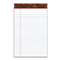 TOPS "The Legal Pad" Perforated Pads, Narrow Rule, 5 x 8, White, 50 Sheets, Dozen