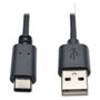 Tripp Lite USB 2.0 Cable, USB Type-A to USB Type-C (USB-C) (M/M), 6 ft.