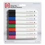 TRU RED™ Dry Erase Marker, Tank-Style, Medium Chisel Tip, Seven Assorted Colors, 8/Pack