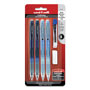 Uni-Ball Chroma Mechanical Pencil woth Leasd and Eraser Refills, 0.7 mm, HB (#2), Black Lead, Assorted Barrel Colors, 4/Set