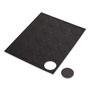 U Brands Heavy-Duty Board Magnets, Circles, Black, 0.75", 24/Pack