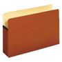 Universal Redrope Expanding File Pockets, 3.5" Expansion, Legal Size, Redrope, 25/Box