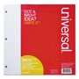 Universal Filler Paper, 3-Hole, 8.5 x 11, Medium/College Rule, 200/Pack