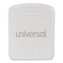 Universal Fabric Panel Wall Clips, 25 Sheets, White, 20/Pack
