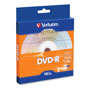 Verbatim DVD-R Recordable Disc, 4.7GB, 16x, Silver, 10/Pack